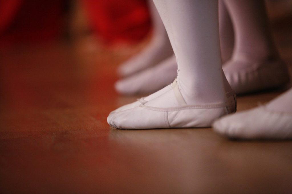 Chaussures confort et adhésion pour danser le square